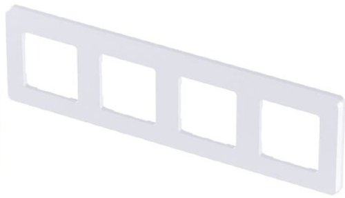 Рамка универсальная Legrand Inspiria 4-м. жемчуг картинка